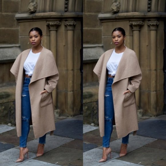 Zara Handmade Camel Coat - Picture 6 of 16